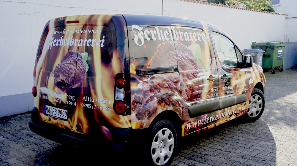 Fahrzeugvollverklebung Car Wrap in Mannheim Heidelberg - Enter Print