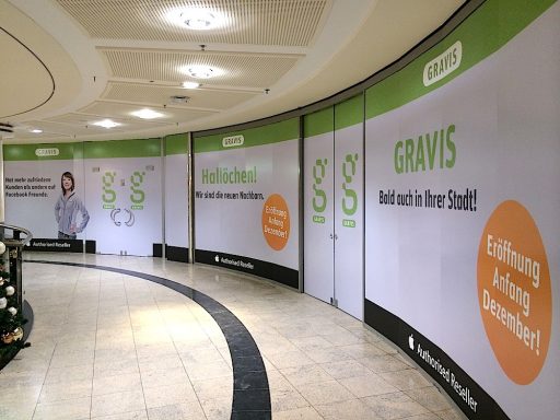 Easydot Folie Beschriftung Schaufensterbeschriftung für Shops bundesweit
