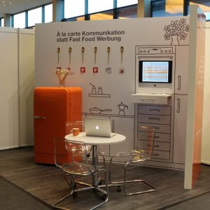 Messestandbau in Mannheim individuell entwickelt.